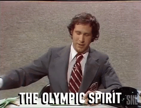 The Olympic Spirit Chevy Chase GIF - The Olympic Spirit Olympic Spirit Chevy Chase GIFs