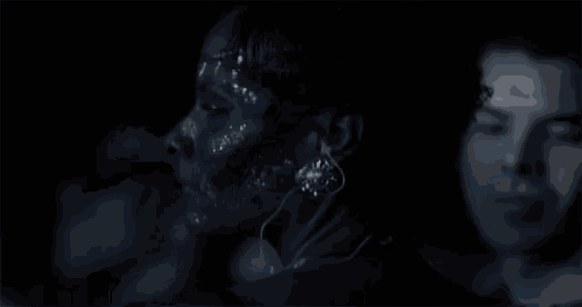 Face Paint Eyes Closed GIF