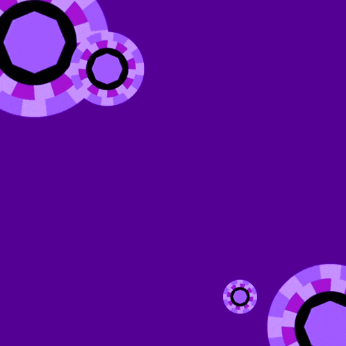 a purple background with arabic writing and circles on it