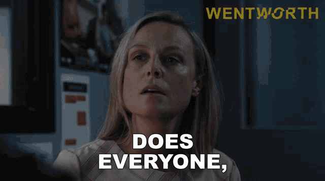 Does Everyone Get The Royal Welcome Sheila Bausch GIF - Does Everyone Get The Royal Welcome Sheila Bausch Wentworth GIFs