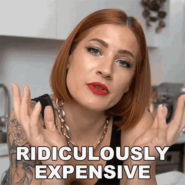 Ridiculously Expensive Candice Hutchings GIF - Ridiculously Expensive Candice Hutchings Edgy Veg GIFs