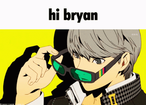 Hi Bryan Bryan GIF - Hi Bryan Bryan Persona4 GIFs