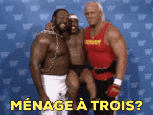 Hulk Hogan Wwe GIF - Hulk Hogan Wwe Menage A Trois Wine GIFs