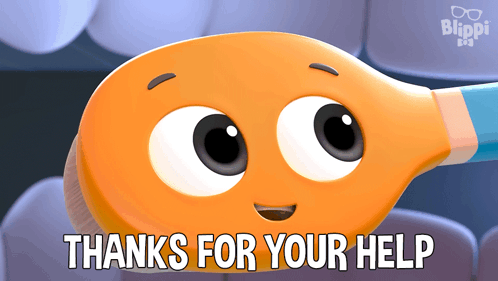 Thanks For Your Help Bill Brushy GIF - Thanks For Your Help Bill Brushy Blippi Wonders - Educational Cartoons For Kids GIFs