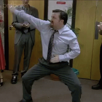 Ricky Gervais Dancing GIF - Ricky Gervais Dancing Party GIFs