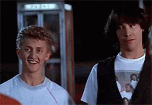 Bill And Ted 69 GIF - Bill And Ted 69 Dudes GIFs