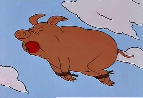 Flying Pig Fly High GIF - Flying Pig Fly High Flying Lechon GIFs