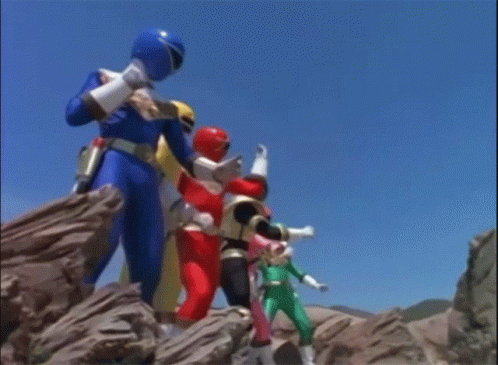 Bring It On Power Rangers Zeo GIF - Bring It On Power Rangers Zeo Squad GIFs