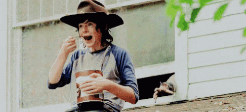 The Walking Dead Eat GIF