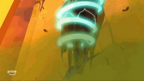a picture of a lightning bolt with the word prime on the bottom right