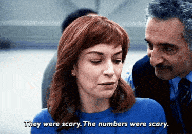 Helly R from Severance saying &quot;They were scary. The numbers were scary.&quot;
