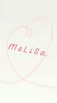 Name Melisa GIF - Name Melisa Heart GIFs