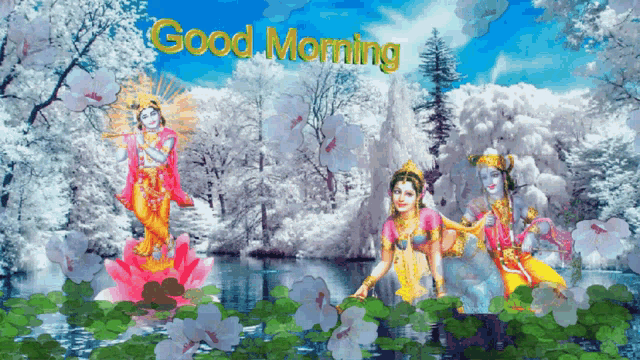 Jai Sh Krishna Good Morning GIF - Jai Sh Krishna Good Morning Good Day GIFs