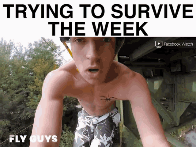 Survive Survive The Week GIF - Survive Survive The Week Scared GIFs