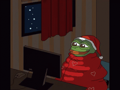 Pepe Christmas GIF