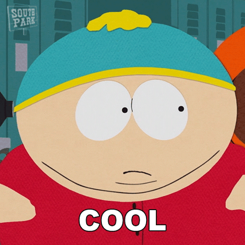 Cool Eric Cartman GIF - Cool Eric Cartman South Park World Privacy Tour GIFs