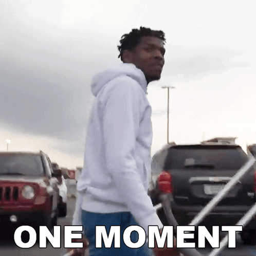 One Moment Rickey GIF - One Moment Rickey Just A Moment GIFs