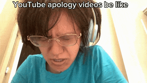Crying Apology GIF - Crying Apology Youtube Apology Video GIFs