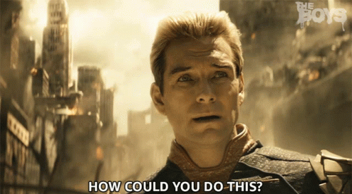 How Could You Do This Homelander GIF - How Could You Do This Homelander Antony Starr GIFs