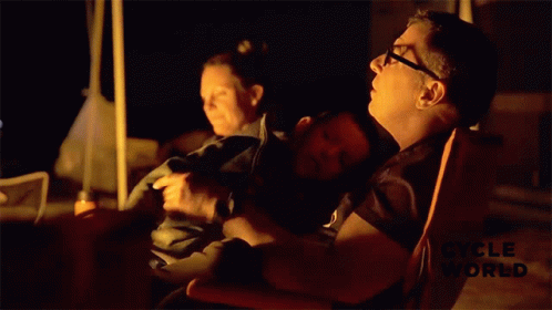 Family Camping Father And Son GIF - Family Camping Father And Son Sky Gazing GIFs