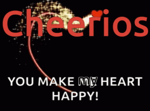 Cheerios Heart GIF - Cheerios Heart Happy GIFs