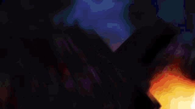 a computer generated image of a fire coming out of a hole