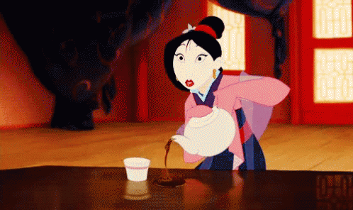Mulan Pouring Tea GIF - Mulan Tea Pouring GIFs