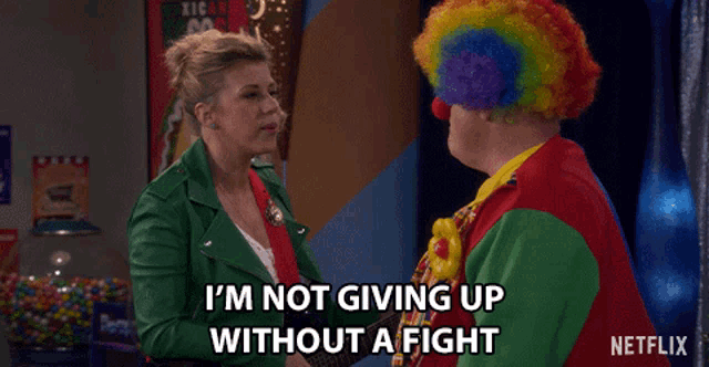Without A Fight Not Giving Up GIF - Without A Fight Not Giving Up Stubborn GIFs