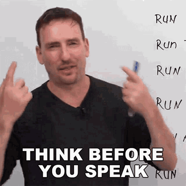 Think Before You Speak Adam GIF - Think Before You Speak Adam Engvid GIFs
