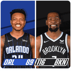 two basketball players from orlando and brooklyn