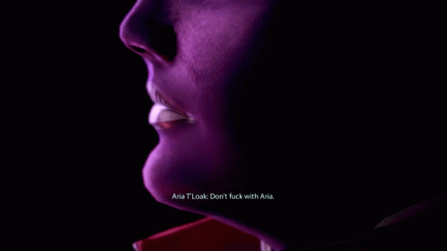 Dont Fuck With Aria Mass Effect GIF - Dont Fuck With Aria Mass Effect Aria GIFs