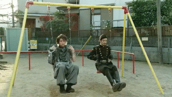 Ghost Swing GIF - Ghost Swing Playground GIFs