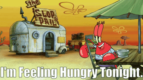 Spongebob Mr Krabs GIF - Spongebob Mr Krabs Im Feeling Hungry Tonight GIFs