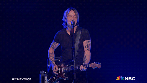 Rocking Out The Voice GIF - Rocking Out The Voice Playing The Guitar GIFs