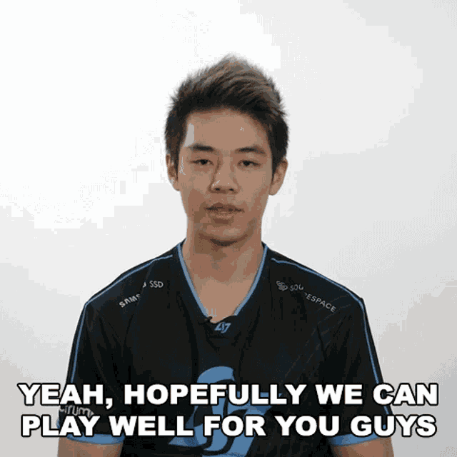Yeah Hopefully We Can Play Well For You Guys Smoothie GIF - Yeah Hopefully We Can Play Well For You Guys Smoothie Counter Logic Gaming GIFs
