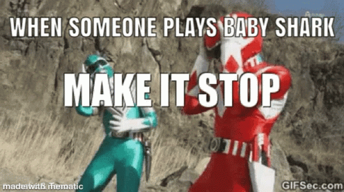 Real Life Real Tv GIF - Real Life Real Tv When Someone Plays Baby Shark GIFs