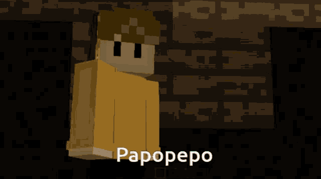 a screenshot of a video game with a character named papopepe