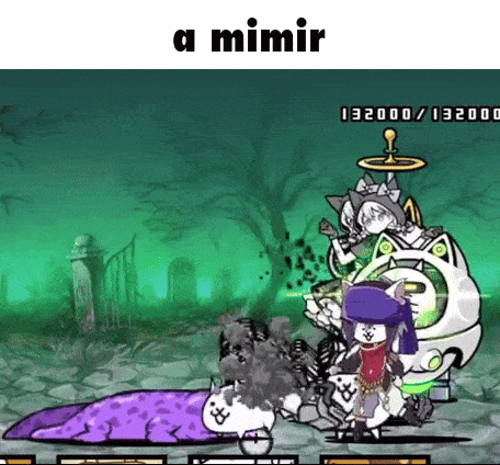 a video game with the words a mimir above