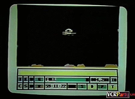 a computer monitor with the words vcrparty.lv on the bottom right