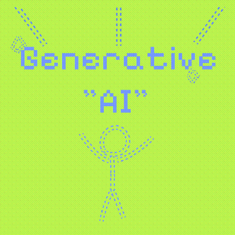 a green background with the words " generative ai "