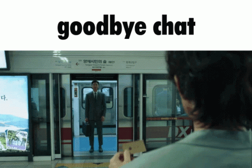 Goodbye Goodbye Chat GIF - Goodbye Goodbye Chat Squid Game GIFs