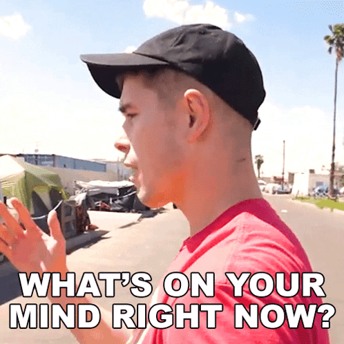 What'S On Your Mind Right Now Tommy G Mcgee GIF - What'S On Your Mind Right Now Tommy G Mcgee Tommy G GIFs
