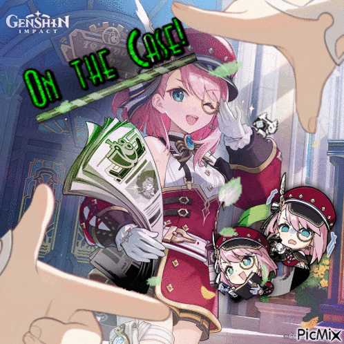 a picture of a girl holding a book and the words on the case