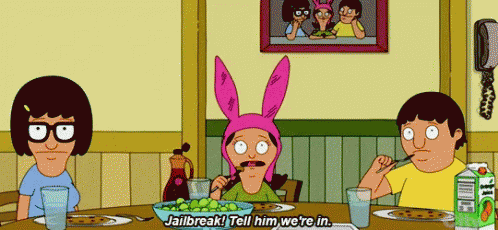 Tell Him We'Re In GIF - Bobs Burgers Tina Belcher Louise Belcher GIFs
