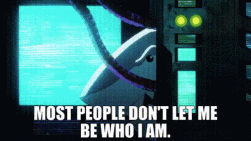 King Shark Most People Dont Let Me Be Who I Am GIF - King Shark Most People Dont Let Me Be Who I Am Harley Quinn Cartoon GIFs
