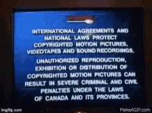 Paramount Home Video Canadian Fbi Warning Vhs Tape Cassette GIF - Paramount Home Video Canadian Fbi Warning Vhs Tape Cassette GIFs