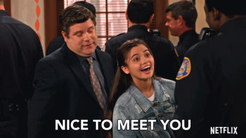 Nice To Meet You Nervous GIF - Nice To Meet You Nervous Smiling GIFs
