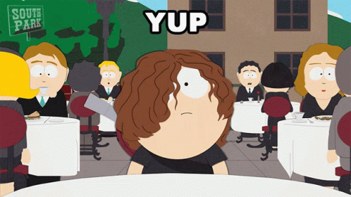Yup Thad Jarvis GIF - Yup Thad Jarvis South Park GIFs