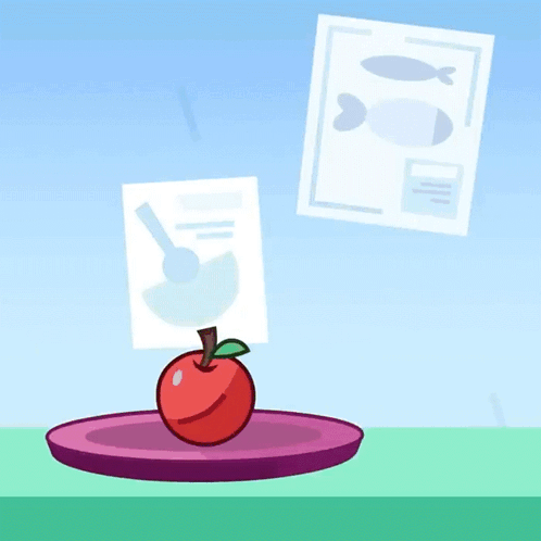 Eating An Apple Om Nom GIF - Eating An Apple Om Nom Cut The Rope GIFs