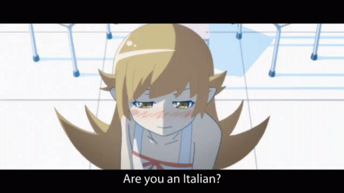 Shinobu Italian GIF - Shinobu Italian Are You An Italian GIFs